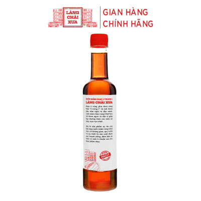 Đặc Sản Phan Thiết - Thùng 6 Chai Nước Mắm Chay 3 Trong 1 Làng Chài Xưa 525Ml Trái Thơm Nấm Ngọt Đậu Nành 300 Năm Truyền Thống