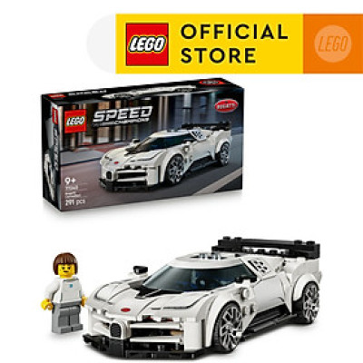 LEGO SPEED CHAMPIONS 77240 Đồ Chơi Lắp Ráp Siêu Xe Thể Thao Bugatti Centodieci (291 Chi Tiết)