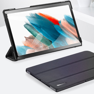 Bao da chống sốc cho Samsung Galaxy Tab A9 Plus 2023 thương hiệu DUX DUCIS Domo Series cao cấp - Hàng nhập khẩu.