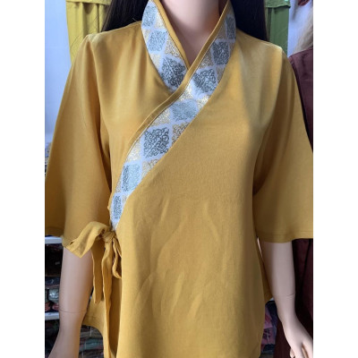 ĐỒ LAM ĐI CHÙA Mẫu Lụa Pháp