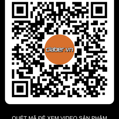 Vòi Tưới Cây Đa Năng 4 Chế Độ Claber Ergo Graden 9391, ngõ vào kết nối nhanh, có khóa cài chống mỏi tay