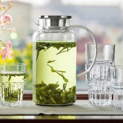 Bộ bình, ly thủy tinh cao cấp King (1 bình 1,9L + 4 ly 340ml) hàng chính hãng