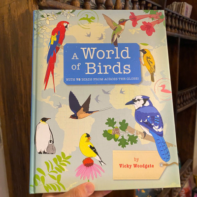 Sách - A World of Birds by Vicky Woodgate | Children