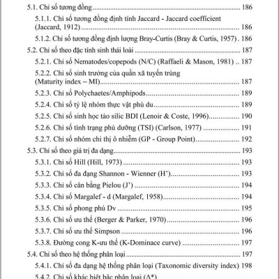 Quan Trắc Sinh Học Phục Vụ Quản Lý Môi Trường Nước - Nghiên cứu điển hình tỉnh Bến Tre