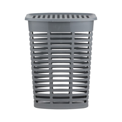 Giỏ Đựng Đồ Giặt Nhựa PP BANJEE Màu Xám W45xD35xH57.5 Cm|Index Living Mall|Nội Thất Thái Lan