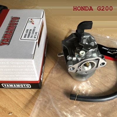 Bình xăng con, chế hòa khí máy Honda G200 G150 G100 nội địa Nhật