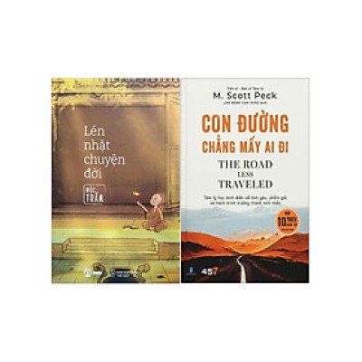 Combo Sách Lén Nhặt Chuyện Đời + Con Đường Chẳng Mấy Ai Đi (Bộ 2 Cuốn) 