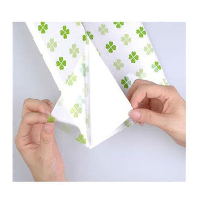 (HCM) Tranh dán tường 3d rừng lá nhiệt đới tropical có sẵn keo( có in theo kích thước yêu cầu)