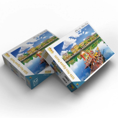 Bộ Tranh Ghép Hình Minh Châu - 60 x 80 cm (1500 Mảnh Ghép) - Hội An