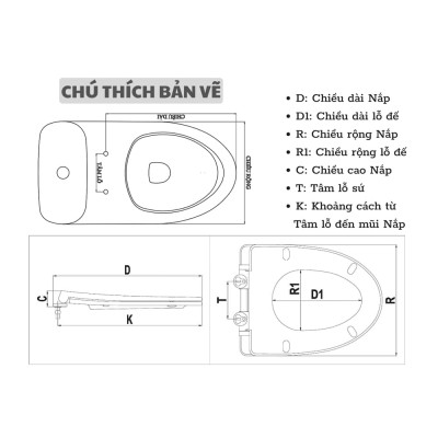 NẮP BÀN CẦU RƠI ÊM HA-42