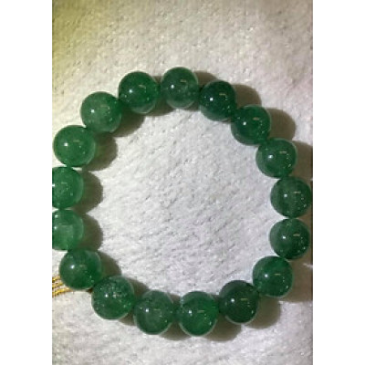 Vòng thạch anh dâu xanh tự nhiên 11ly nữ mệnh MỘC HOẢ