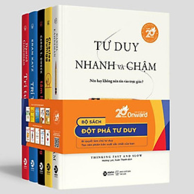 Bộ Sách Đột Phá Tư Duy - Kỷ Niệm 20 Năm Onward (Bộ 5 Cuốn) - Bản Quyền