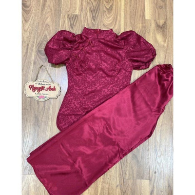 ĐỒ LAM ĐI CHÙA  Gấm Tay Phồng Thượng Hạng