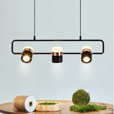 Đèn thả PESHO 3 bóng hiện đại trang trí nội thất cao cấp, sang trọng.