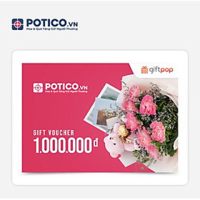 Giftpop - Phiếu Quà Tặng Potico 1000K