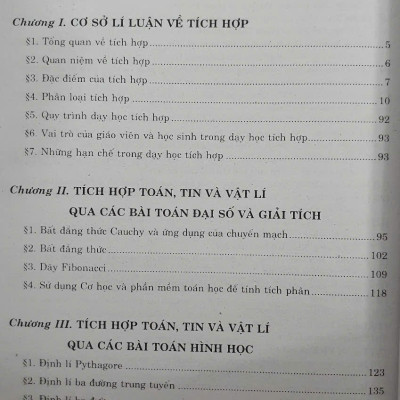 Sách - Tích Hợp Toán Tin Và Vật Lý