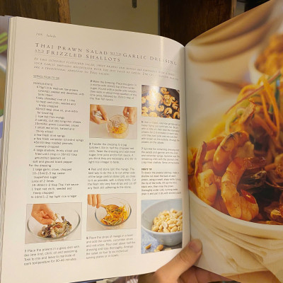 Sách - Thai Food and Cooking by Judy Bastyra | Thai Food Recipes and History - English Cookbook