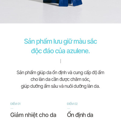 Kem Dưỡng Ẩm Mặt MESABLUE REFRESING BLUE GEL 5ml x 20ea