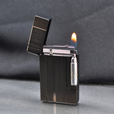 Vỏ hộp quẹt ga đá D-06D dòng 2 lỗ mô hình điệp viên 007