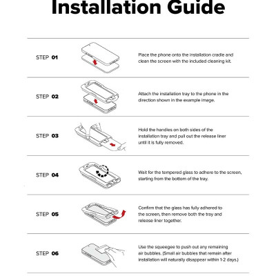 [Combo 2] Dán cường lực chống nhìn trộm cho iPhone 17 Pro Max / 17 Pro / 17 / Air RINGKE Easy Slide Privacy Tempered Glass - Hàng Chính Hãng