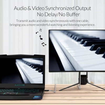 Cáp HDMI ORICO HD501-15-BK - chuẩn 2.0 4K/60Hz (dây dù) 1.5 mét- Hàng Chính Hãng