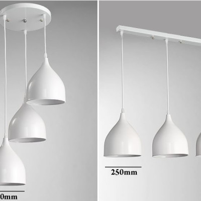 Đèn thả FINCE phong cách độc đáo trang trí nhà cửa cao cấp D250 (mm) - kèm bóng LED chuyên dụng.