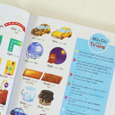 Sách 4000 Từ Vựng và Mẫu Câu Tiếng Anh Thiết Yếu Cho Trẻ Em – Đinh Tị Books