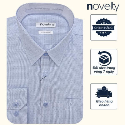 ÁO SƠ MI NAM DÀI TAY NOVELTY REGULAR FIT RECYCLED