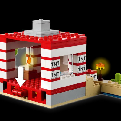 Đồ Chơi Lắp Ráp Pháo Đài TNT Trong Rừng - Lego Minecraft 21275 (287 Mảnh Ghép)