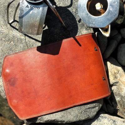 Vỏ bọc bình ga cắm trại bao da dã ngoại campoutvn A494