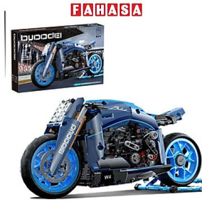 Đồ Chơi Lắp Ráp Xe Mô Tô Bugatti Diavel - Kbox TP 4688-10217 (986 Chi Tiết)