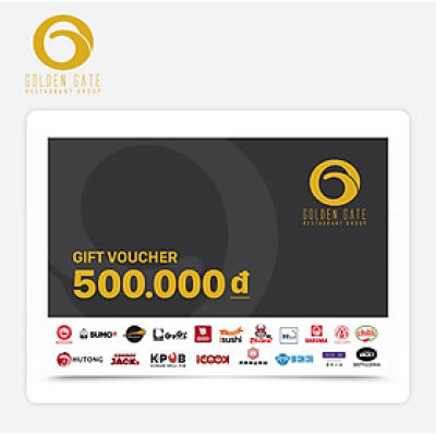 Giftpop - Phiếu Quà Tặng Golden Gate 500K