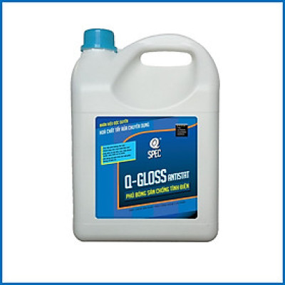 Phủ Bóng Sàn Chống Tĩnh Điện gốc Acrylic AVCOChem - Q-GLOSS ANTISTAT -  Bóng Bền Đẹp - can 4 lít - Hàng Chính Hãng