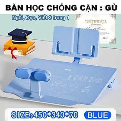 Bàn Học Thông Minh Chống Gù, Chống Cận, Chống Ngủ Gật – Ngăn Ngừa Cận Thị, Gù Lưng Hiệu Quả