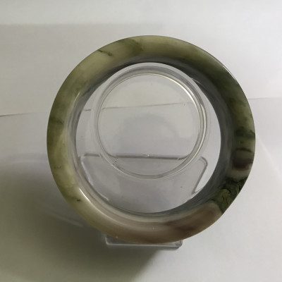 Vòng tay vuông cẩm thạch cho nam bản cao từ 2.5 đến 3cm 