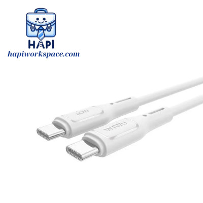 Combo sạc Type-C 30W hàng chính hãng WiWU Essen Wi-G008. Sạc nhanh kèm cáp sạc thích hợp dùng hàng ngày