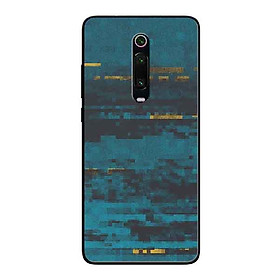 Ốp Lưng in cho Xiaomi Mi 9T Mẫu NỀN Xanh Cổ Điển - Hàng Chính Hãng