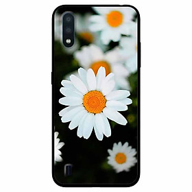 Ốp lưng dành cho Samsung A01 mẫu Cúc Trắng Mờ Ảo