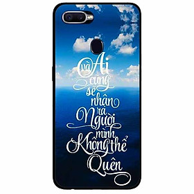 Ốp lưng in cho Realme 2 Pro Mẫu Không Thể Quên