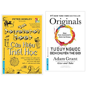 Combo Cửa hiệu triết học + Tư duy ngược dịch chuyển thế giới - Bản Quyền