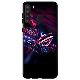 Ốp lưng dành cho Samsung Galaxy A21 mẫu Cặp Mắt Đêm