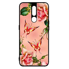 Ốp Lưng in cho Oppo F11 Pro Mẫu Hoa Hồng (2) - Hàng Chính Hãng