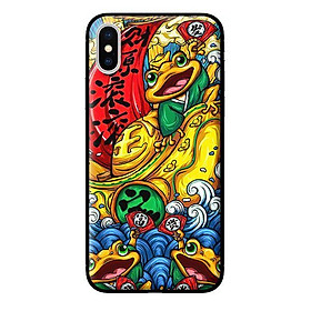 Ốp in cho iPhone XS MAX Cóc Vàng - Hàng chính hãng