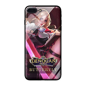 Ốp kính cường lực cho iPhone 8 Plus Liên Quân Butterfly - Hàng chính hãng