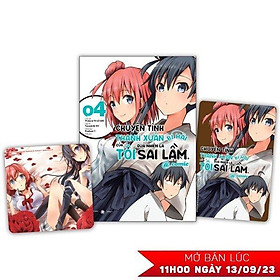 Chuyện Tình Thanh Xuân Bi Hài Của Tôi Quả Nhiên Là Sai Lầm @Comic - Tập 4 - Bản Đặc Biệt - Tặng Kèm Postcard + Lót Ly