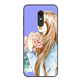 Ốp Lưng in cho Xiaomi Redmi 5 Plus Mẫu Girl Anime 14 - Hàng Chính Hãng