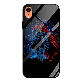 Ốp lưng kính cường lực cho iPhone Xr Nền Bác Sĩ Arve Neon - Hàng Chính Hãng