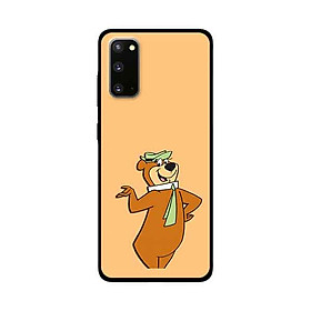 Ốp Lưng Dành Cho Samsung Galaxy S20 mẫu Chú Gấu Vui Nhộn - Hàng Chính Hãng