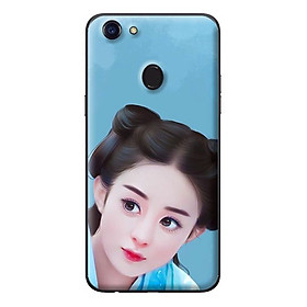 Ốp lưng cho Oppo F5 Youth CÔNG CHÚA 35 - Hàng chính hãng