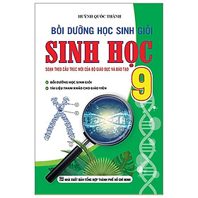 Sách - Bồi Dưỡng Học Sinh Giỏi Sinh Học Lớp 9 - Khang Việt Book